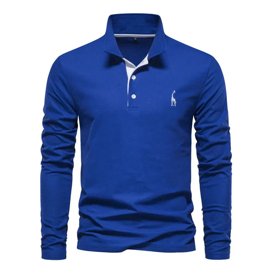 Atlas® | Long Sleeve Polo Shirt For Men
