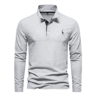 Atlas® | Long Sleeve Polo Shirt For Men