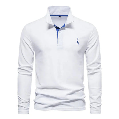 Atlas® | Long Sleeve Polo Shirt For Men