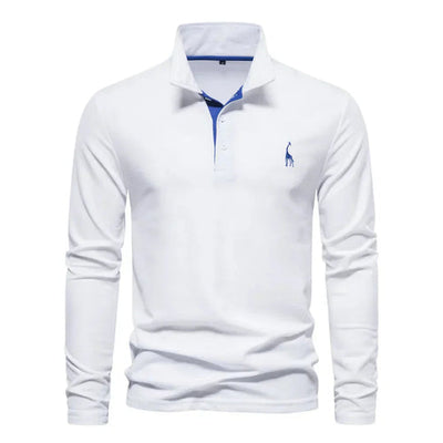 Atlas® | Long Sleeve Polo Shirt For Men