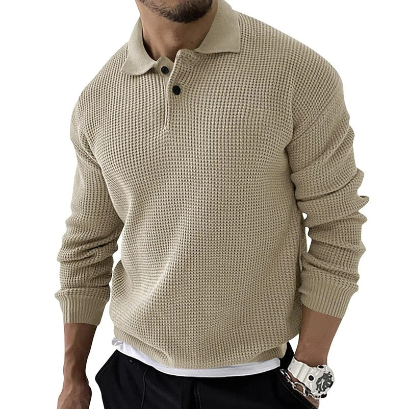 James® | Luxury premium long sleeve men's polo