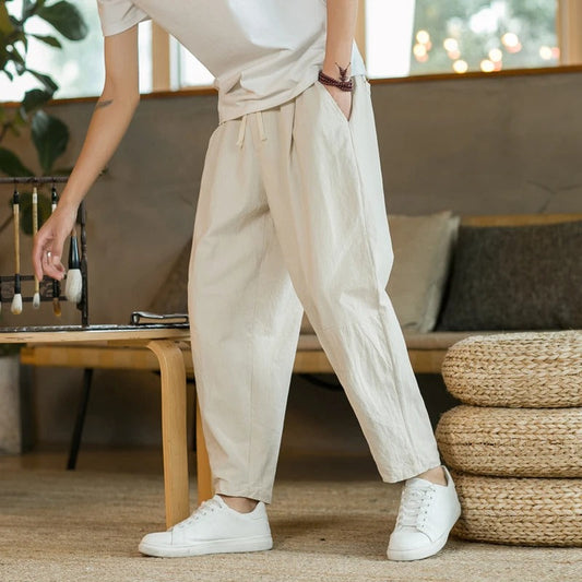 Zaccary® | Linen Trousers