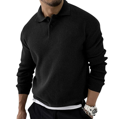 James® | Luxury premium long sleeve men's polo