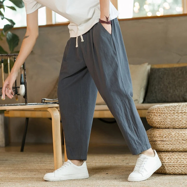 Zaccary® | Linen Trousers
