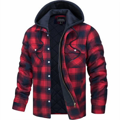 Idris | Quilted flannel jacket for men