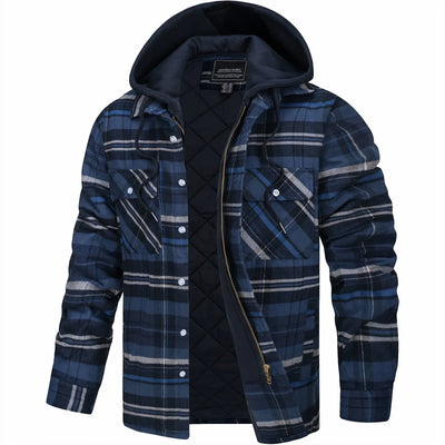 Idris | Quilted flannel jacket for men