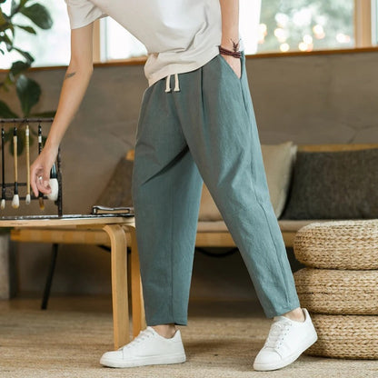 Zaccary® | Linen Trousers