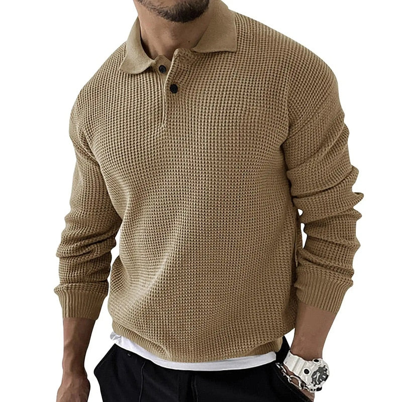James® | Luxury premium long sleeve men's polo