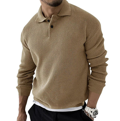 James® | Luxury premium long sleeve men's polo