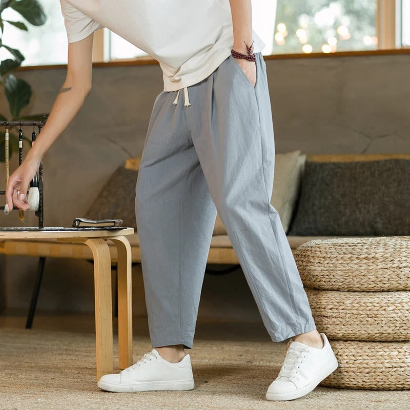 Zaccary® | Linen Trousers