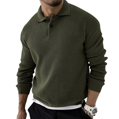 James® | Luxury premium long sleeve men's polo