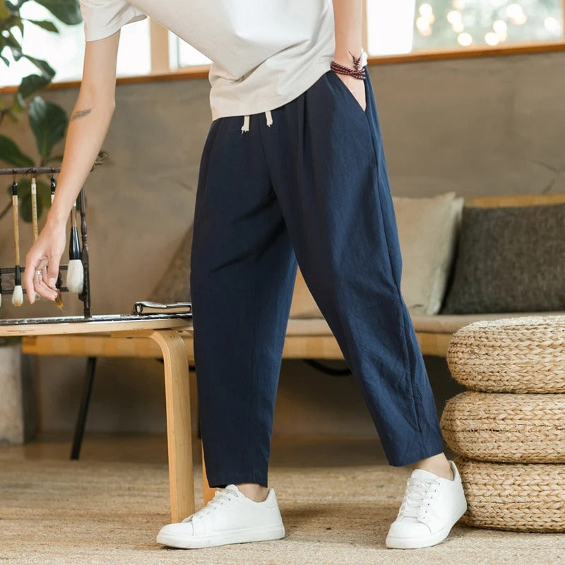 Zaccary® | Linen Trousers
