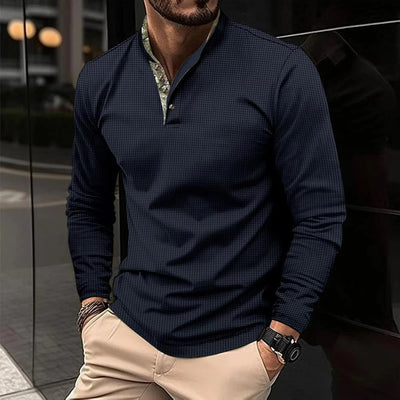Patrick® | Stylish Longsleeve Polo For Men