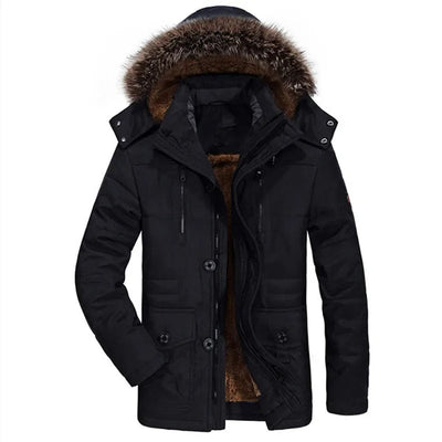 Pascal | Cotton winter jacket with hood