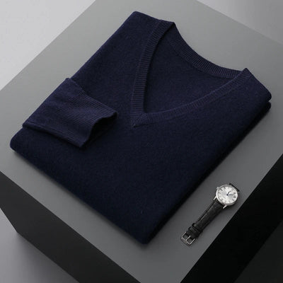 Guillermo | Wool V-Neck Sweater
