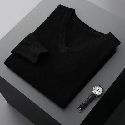 Guillermo | Wool V-Neck Sweater