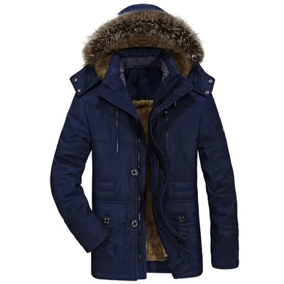 Pascal | Cotton winter jacket with hood