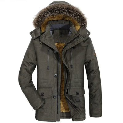 Pascal | Cotton winter jacket with hood