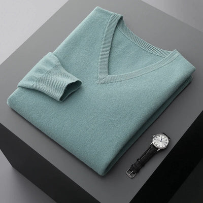 Guillermo | Wool V-Neck Sweater