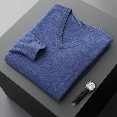 Guillermo | Wool V-Neck Sweater