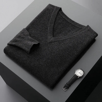 Guillermo | Wool V-Neck Sweater