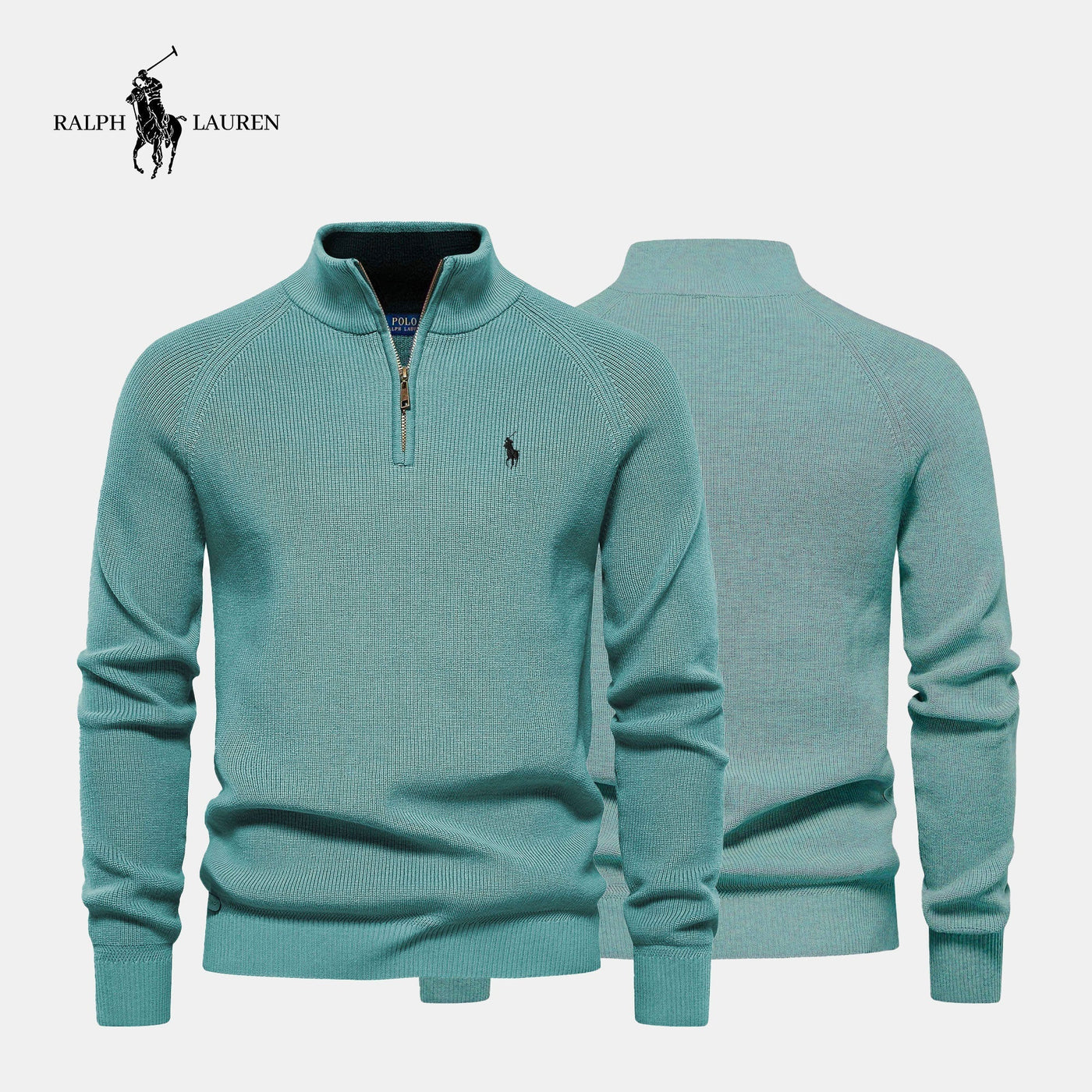Joaquín® | R&L Zipped Neck Sweater