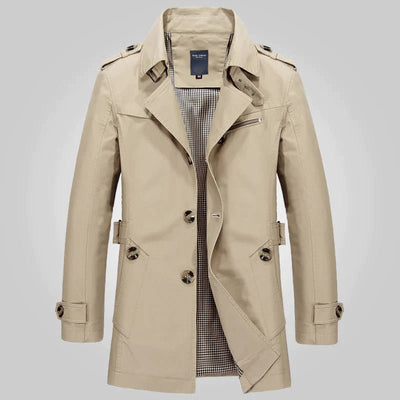 Fabián | Classic trench coat with tie belt
