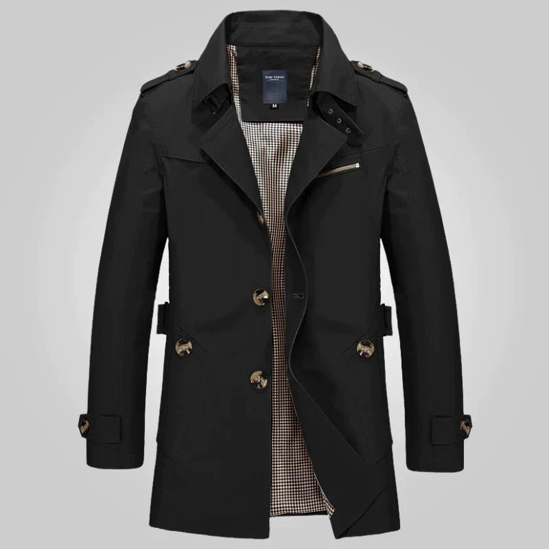 Fabián | Classic trench coat with tie belt