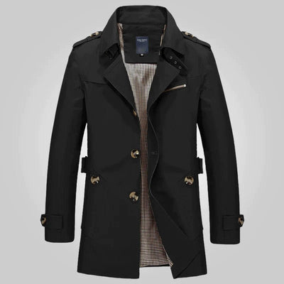 Fabián | Classic trench coat with tie belt