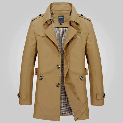 Fabián | Classic trench coat with tie belt
