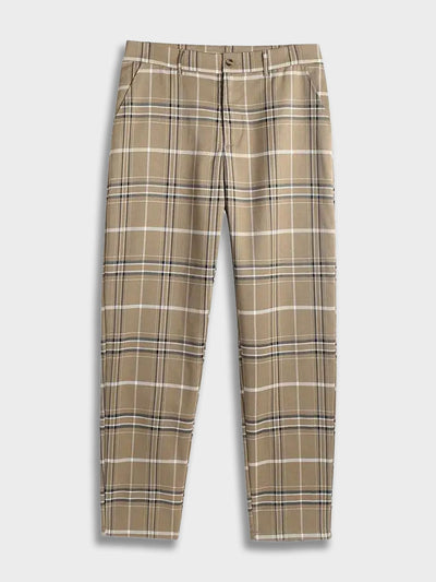 Marcos® | Vintage Button Down Shirt And Checked Trousers Set
