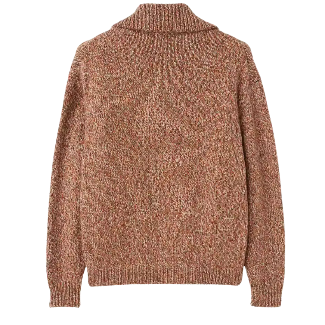 Booker | ALPACA WOOL ZIP-UP BOMBER JACKET
