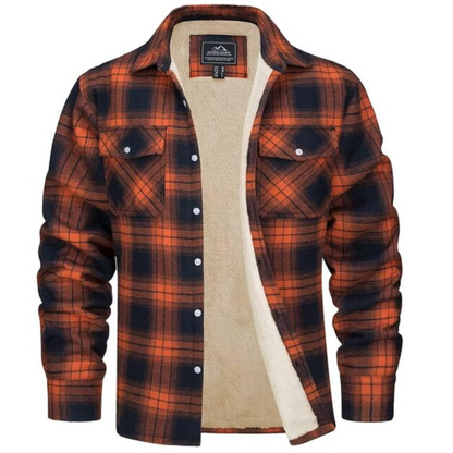 Joel® | Warm Flannel Winter Jacket For Men
