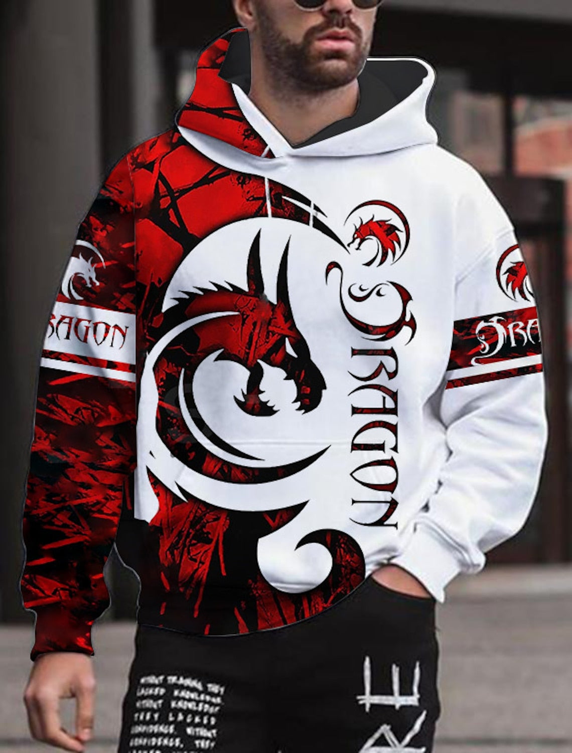 Forrest® | Warm Stylish Dragon Hoodie