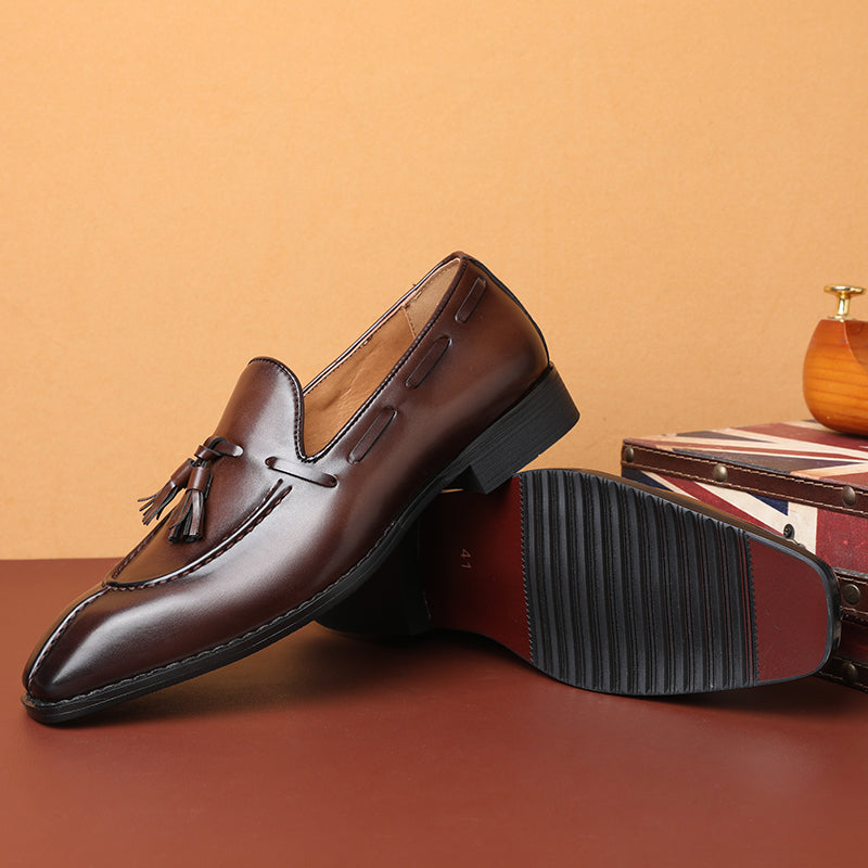 Juvenal® | Genuine Leather Tassel Loafers
