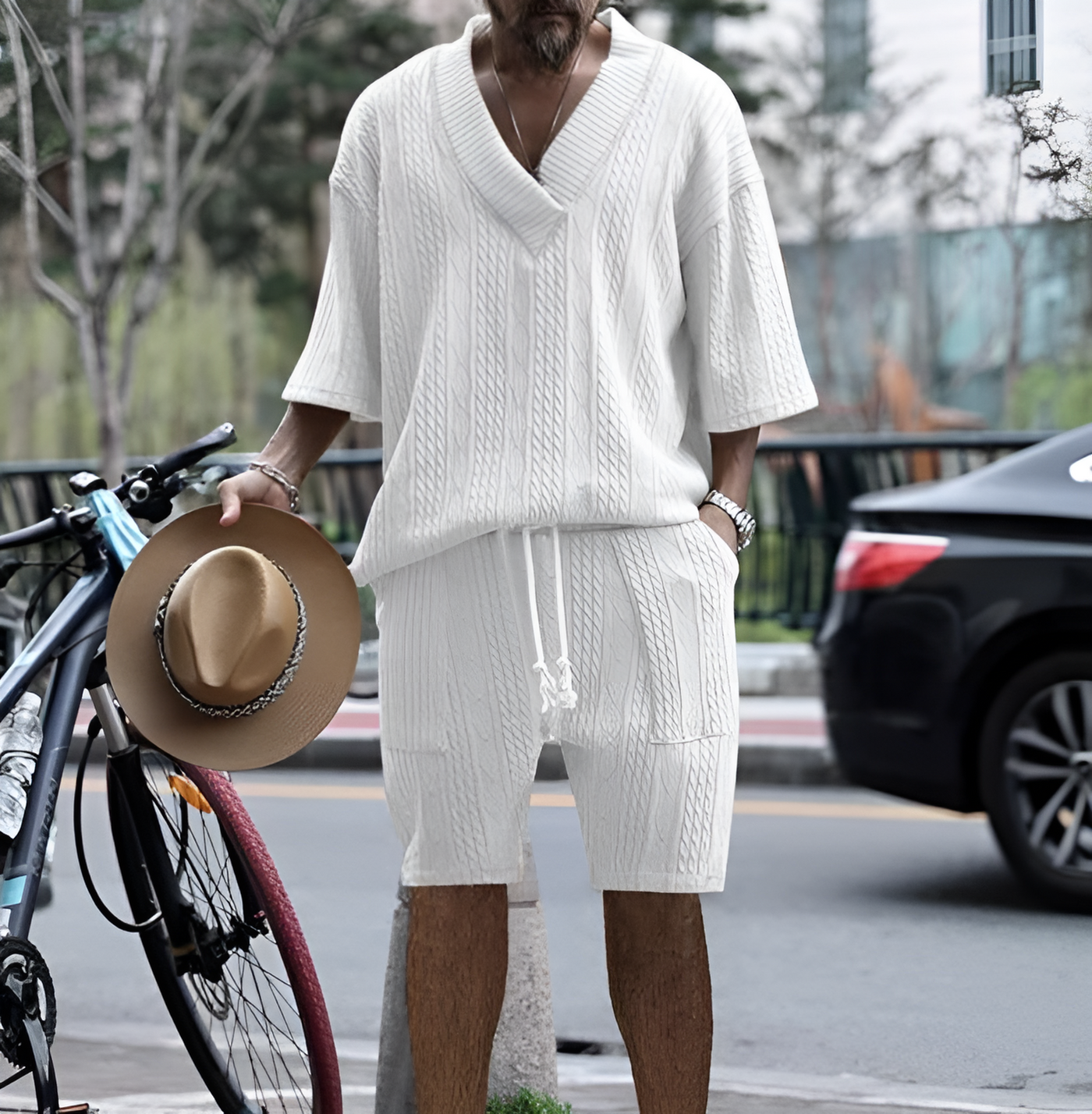 Ellery® | Casual Oversized Men's Summer Set