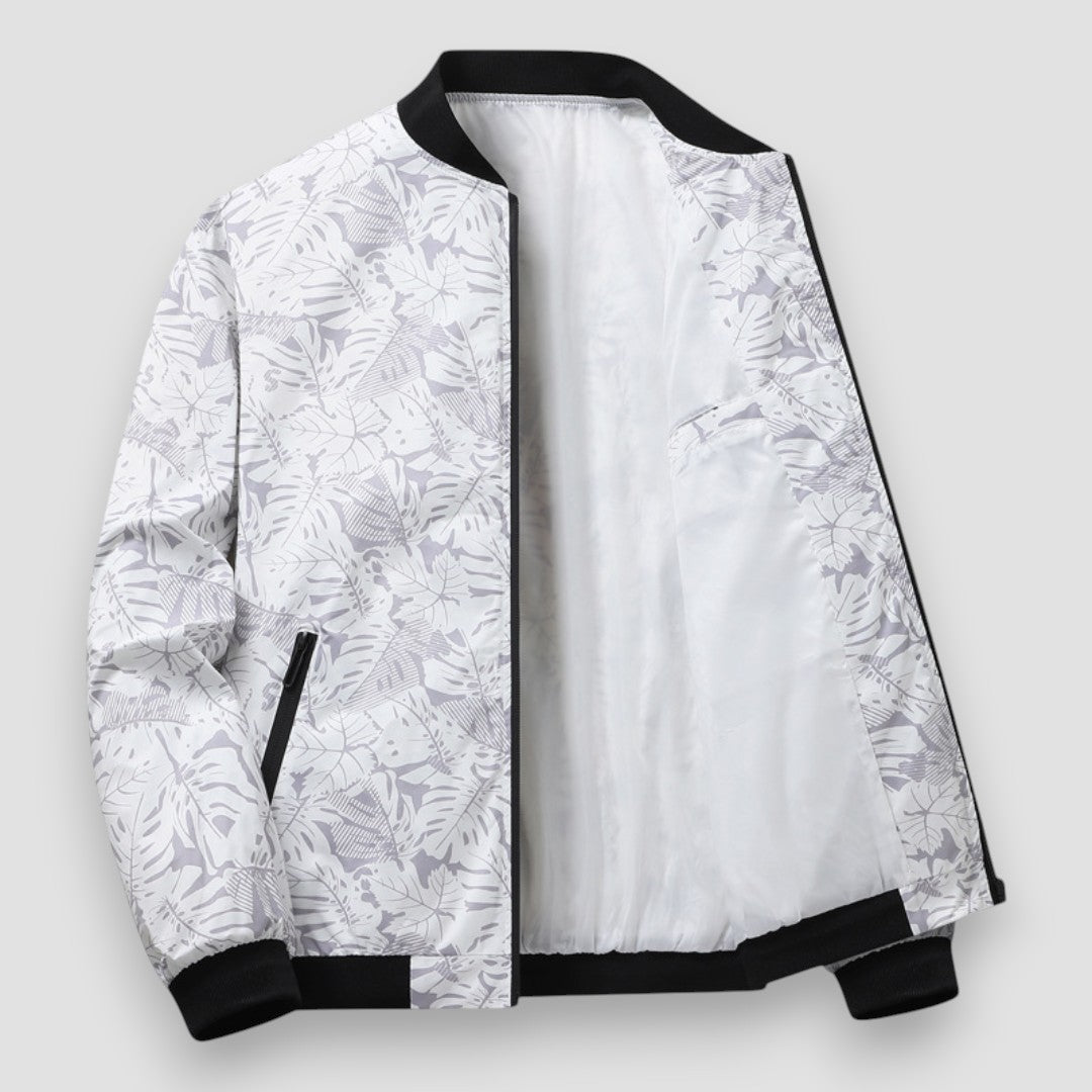 White | Stylish bomber jacket