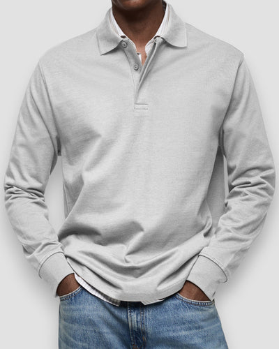 Florent | Long-sleeved polo shirt