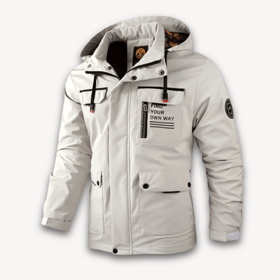 Vlad | Water-repellent hooded jacket with lining