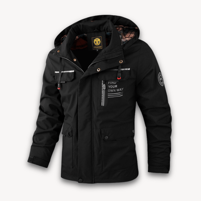 Vlad | Water-repellent hooded jacket with lining
