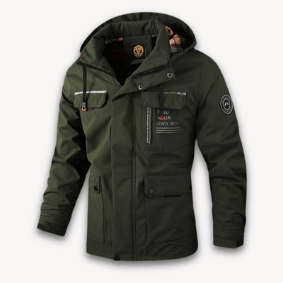 Vlad | Water-repellent hooded jacket with lining