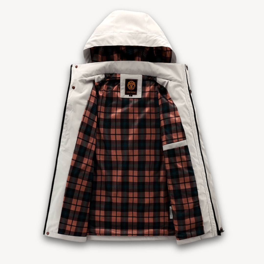 Vlad | Water-repellent hooded jacket with lining