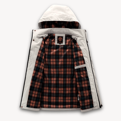 Vlad | Water-repellent hooded jacket with lining