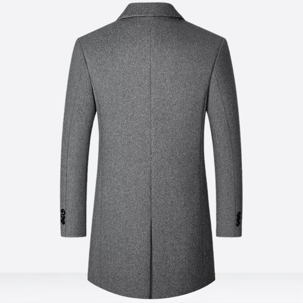 Malachi | Woolen Men Trench Coat