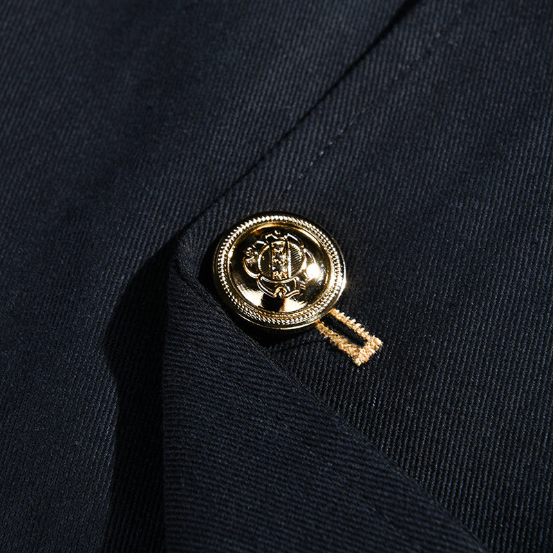 Sterling | Men's Vintage Casual Stand Collar Button Jacket