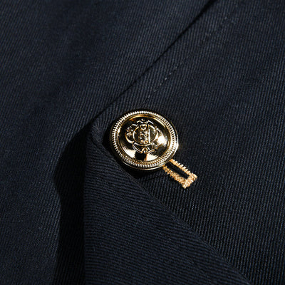 Sterling | Men's Vintage Casual Stand Collar Button Jacket