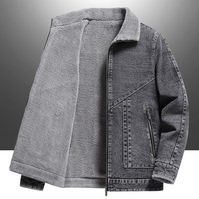 Cándido® | Boston Denim Sherpa Jacket