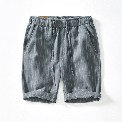 Jerónimo® | Linen Pinstripe Shorts