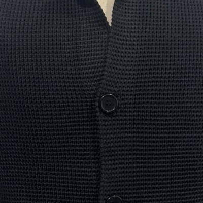 Vito | Classic wool knit cardigan with button placket