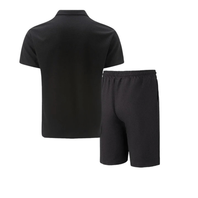 Youssef | Men's Cotton Co-ord Set – Polo & Shorts Combo